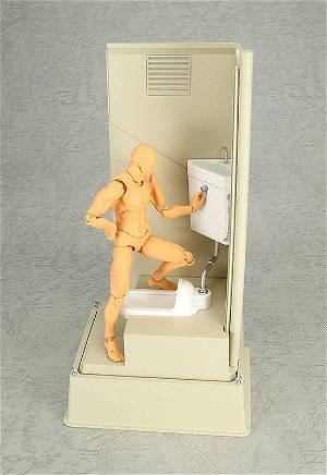 Mabell Original Miniature Model Series 1/12 Scale Pre-Painted Figure: Portable Toilet TU-R1J