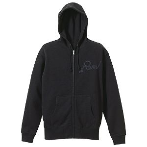 Re:Zero - Starting Life In Another World - Rem Zippered Hoodie Black (M Size)