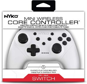 Mini Wireless Core Controller for Nintendo Switch (White)