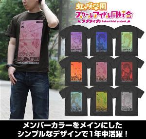 Love Live! Nijigasaki High School Idol Club - Rina Tennoji T-shirt All Stars Ver. Sumi (S Size)