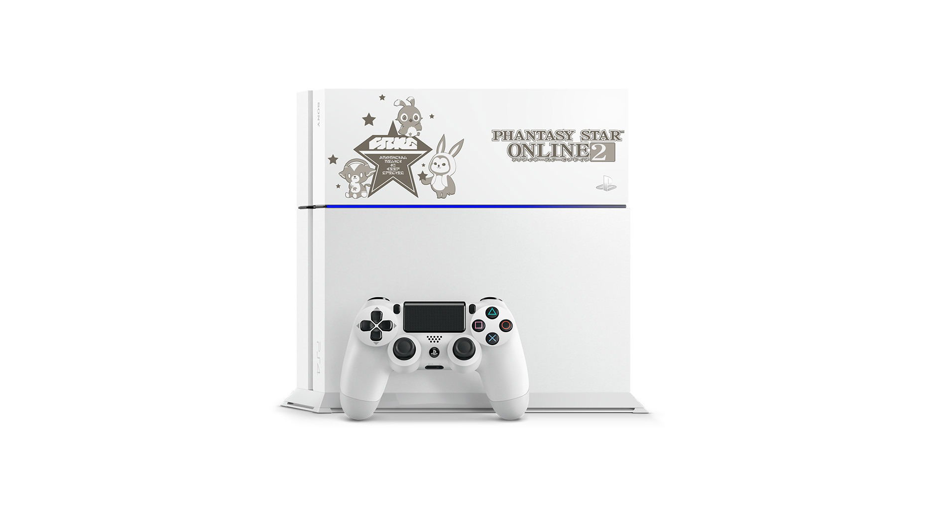 PlayStation 4 System 500GB HDD [Phantasy Star Online 2 Limited Edition] (Glacier White)