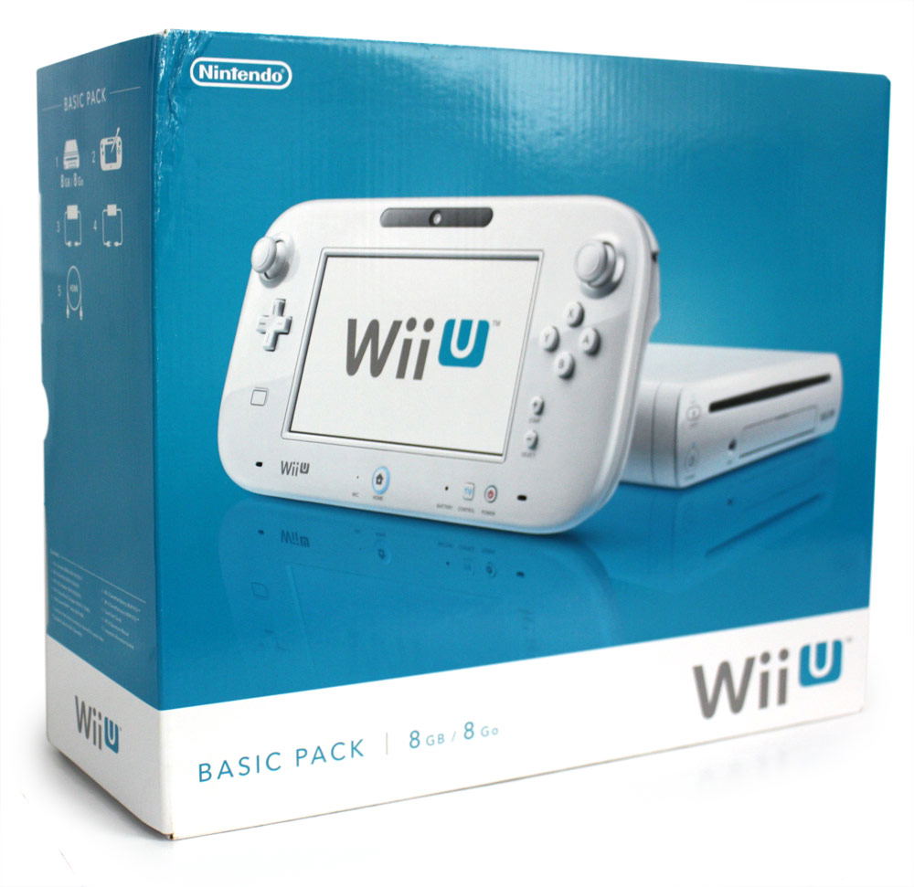 Nintendo Wii U Basic Pack 8gb White