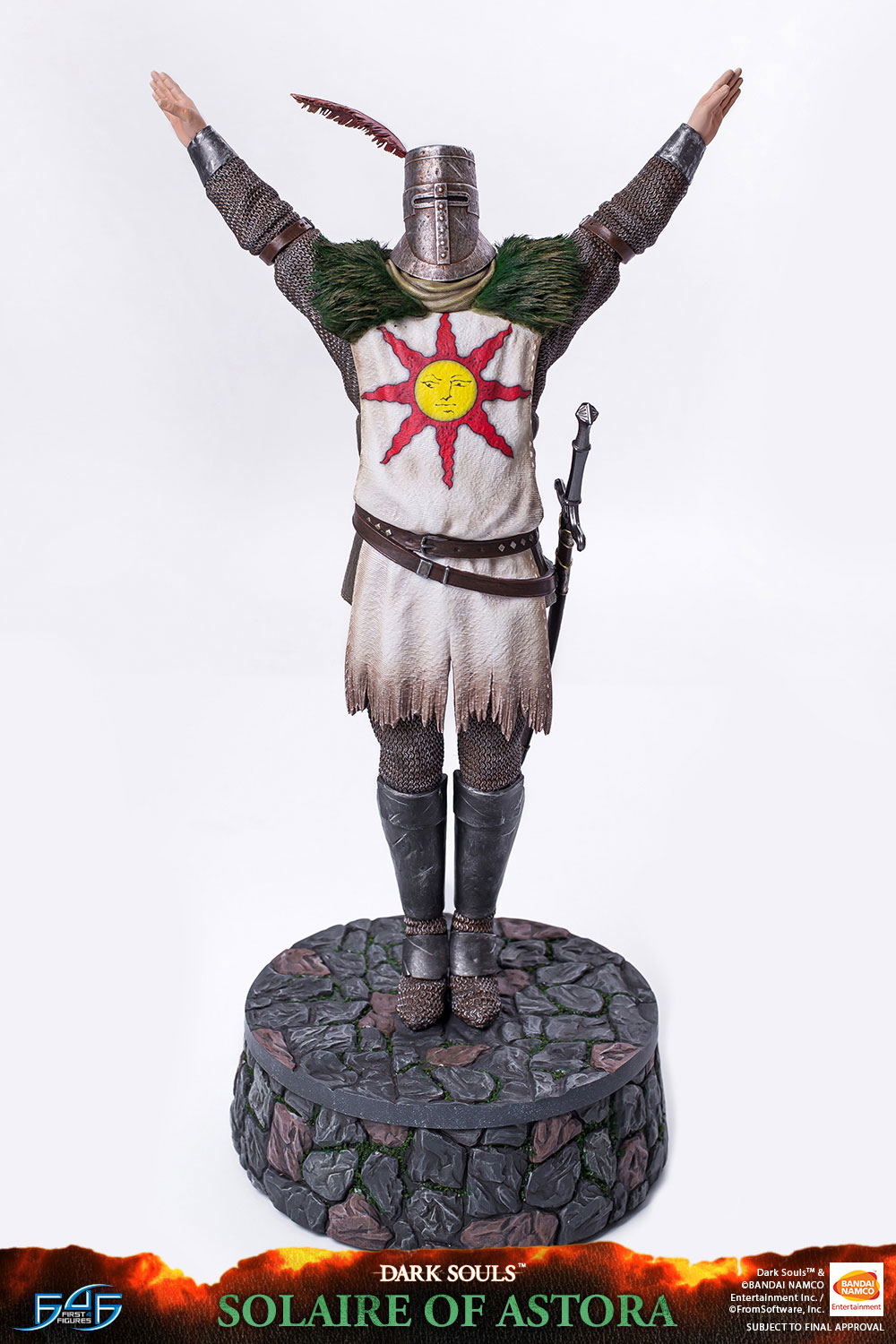 dark souls solaire of astora statue