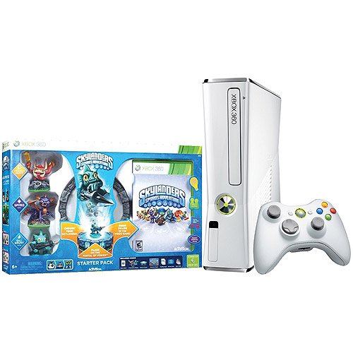 Xbox 360 4GB White Slim Special Edition (Skylanders Bundle) (US)