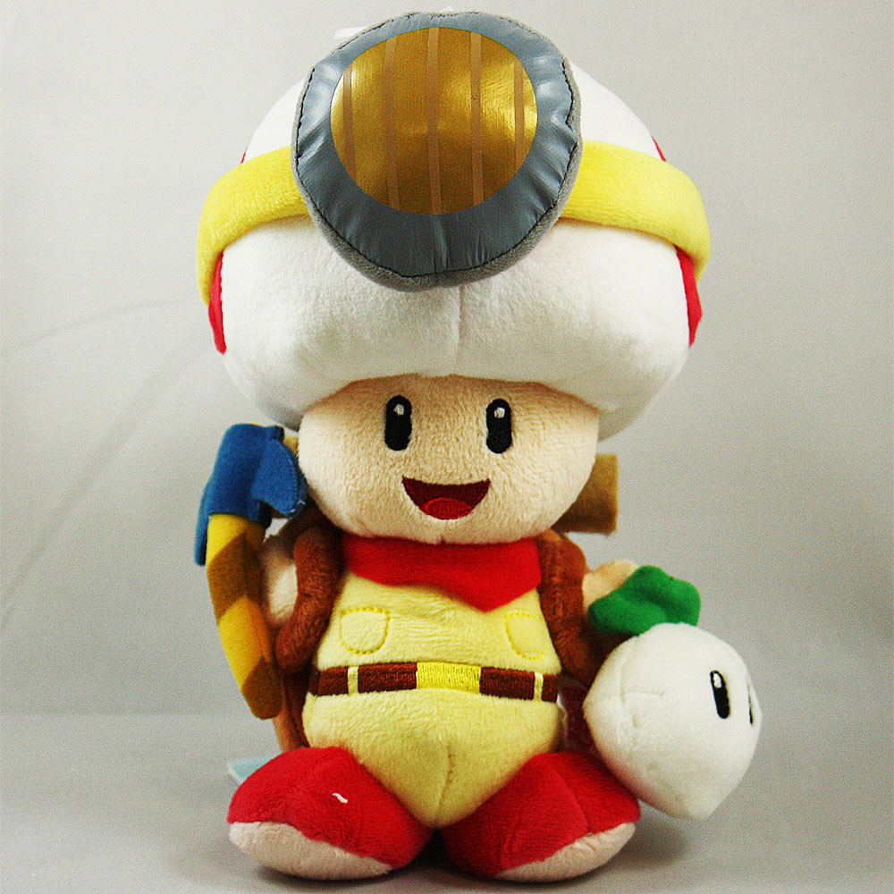 Super Mario Plush Standing Captain Toad 2856