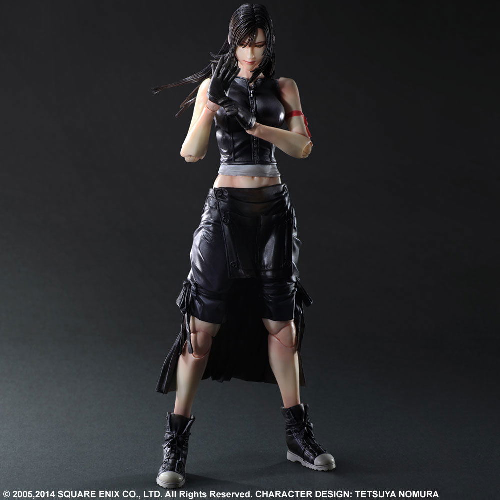 square enix final fantasy vii remake play arts kai tifa lockhart action figure