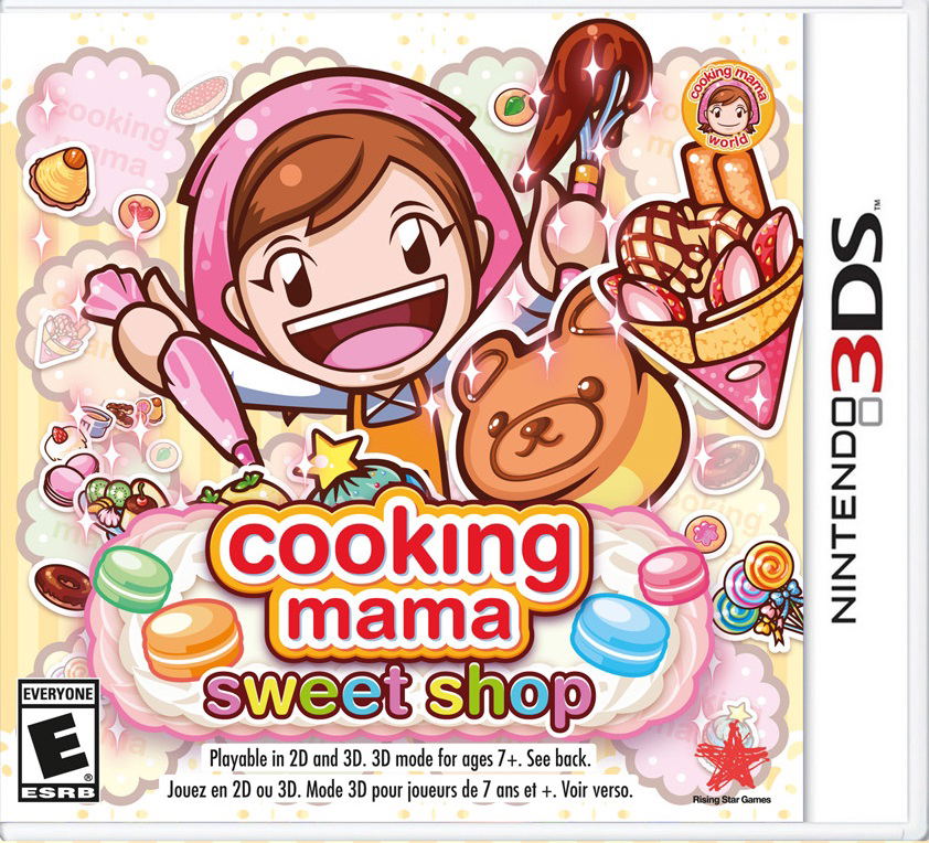 3ds digital games cooking mama