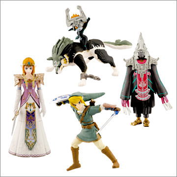 legend of zelda twilight princess figures