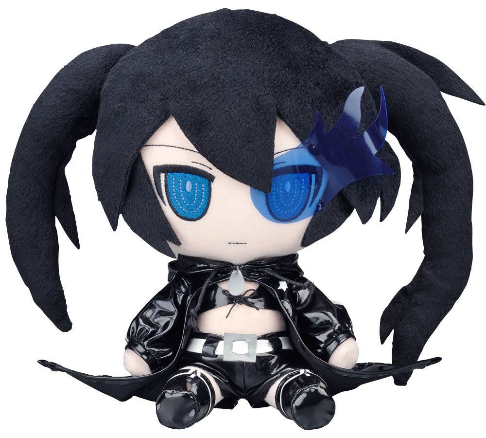 Nendoroid Plus Plushie Series 17 Plush Doll: Black Rock Shooter