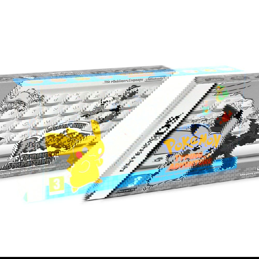 Learn with Pokemon Typing Adventure (White Keyboard)