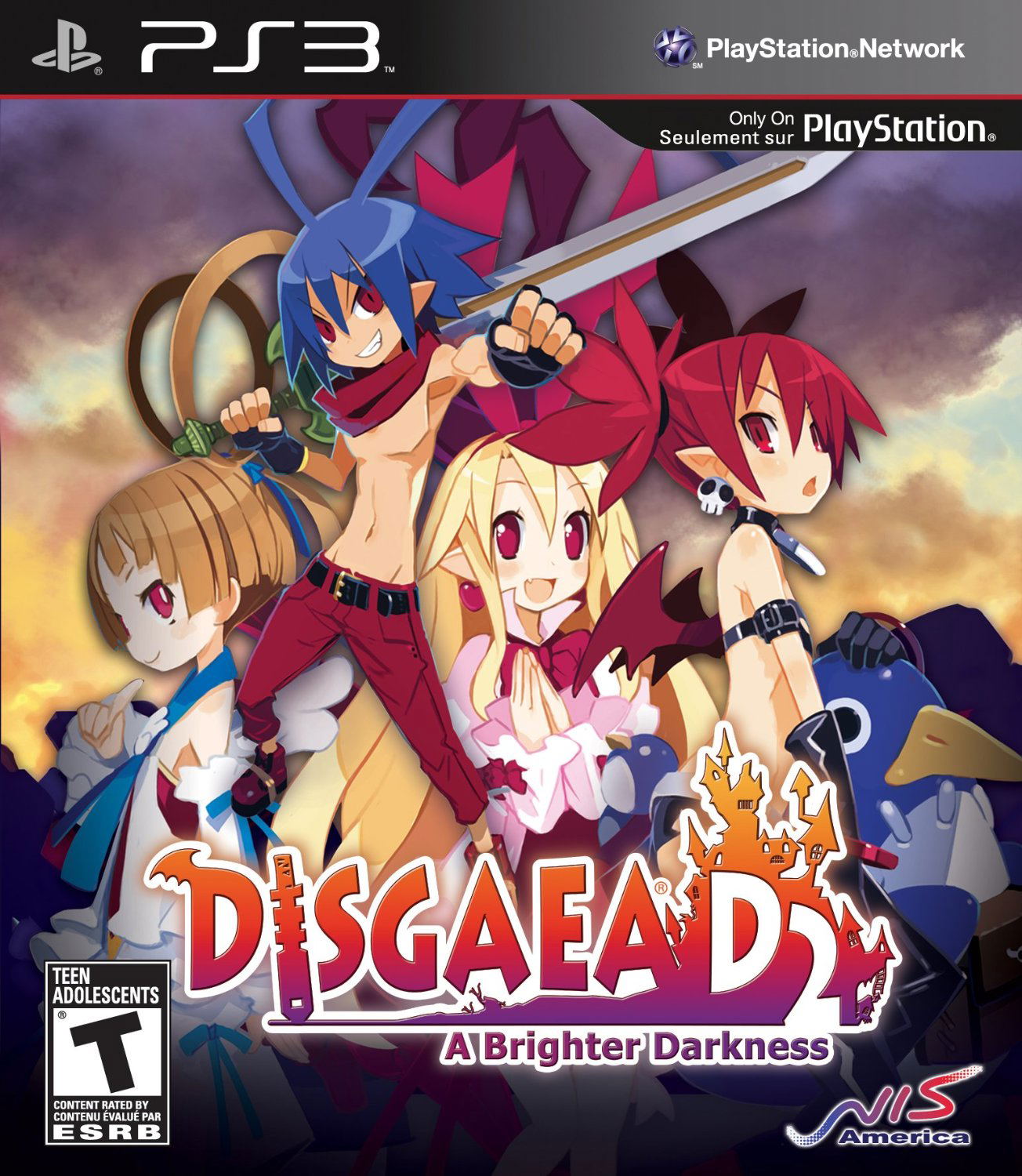 disgaea d2: a brighter darkness (comes with fre