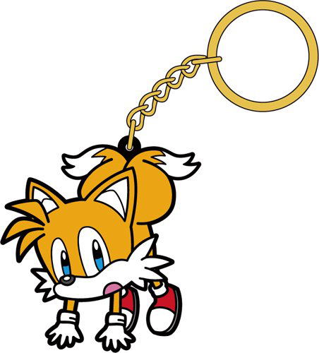 cospa sonic the hedgehog tails tsumamare key ring