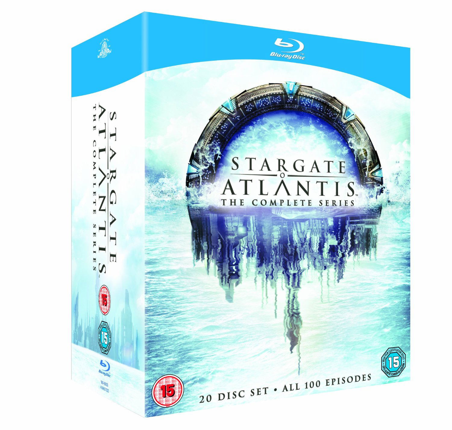 stargate atlantis: the complete series [20-disc