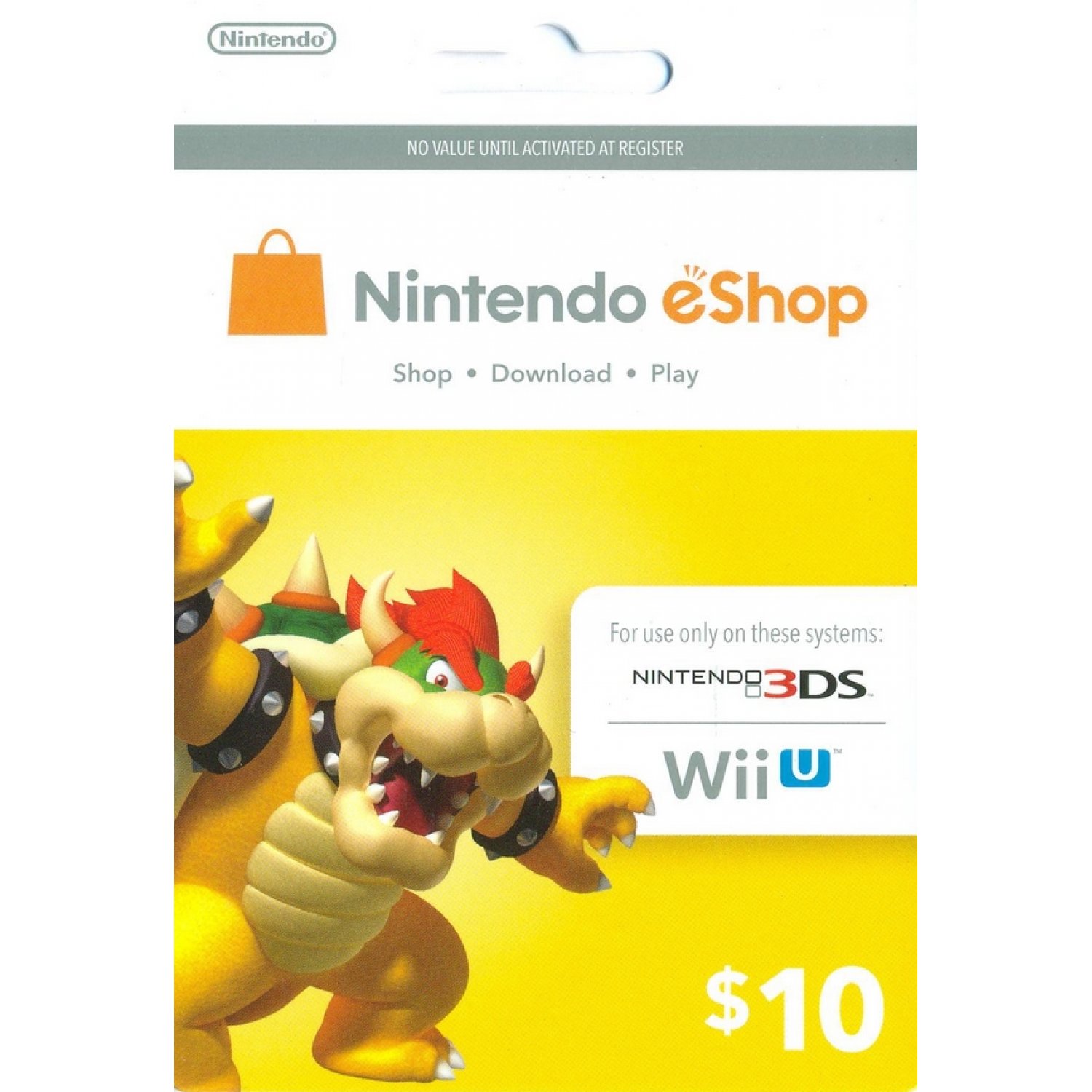Nintendo 10 USD Card US digital