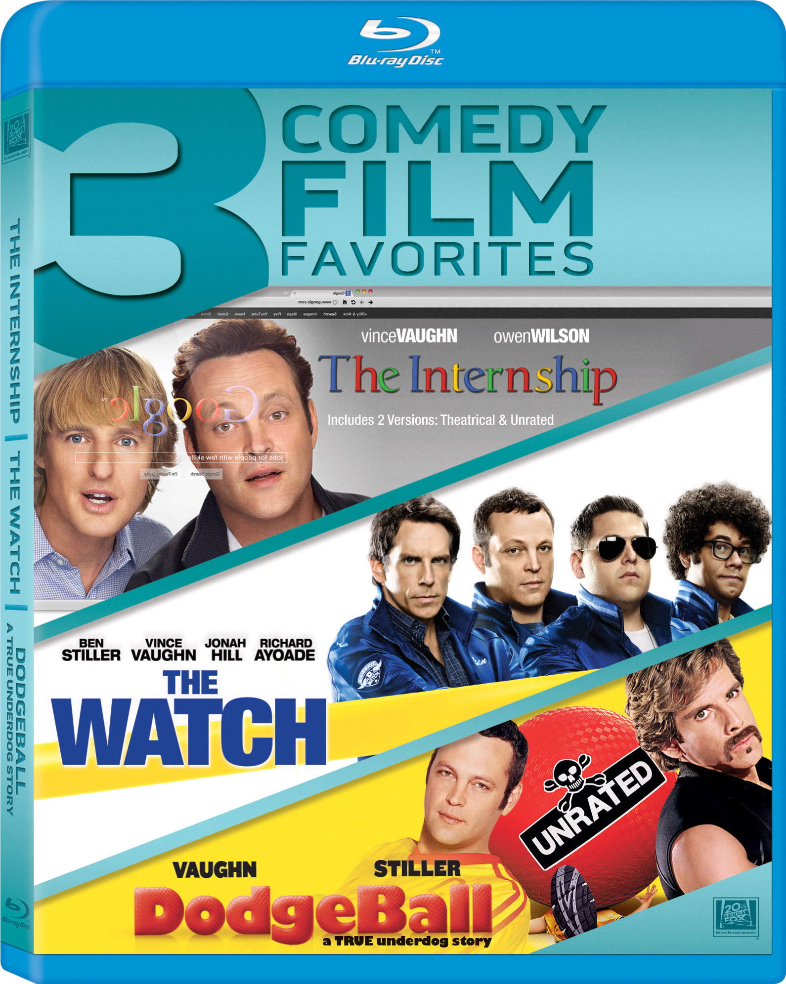 3 comedy film favorites