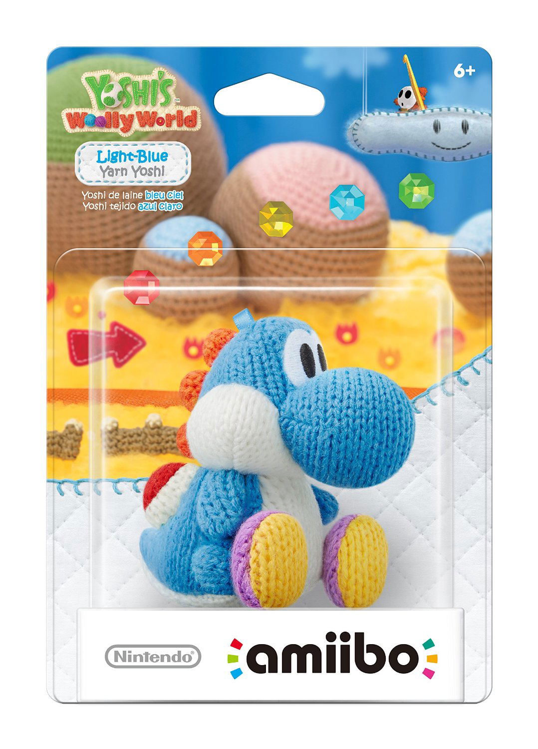 yoshi's woolly world yarn yoshi amiibo