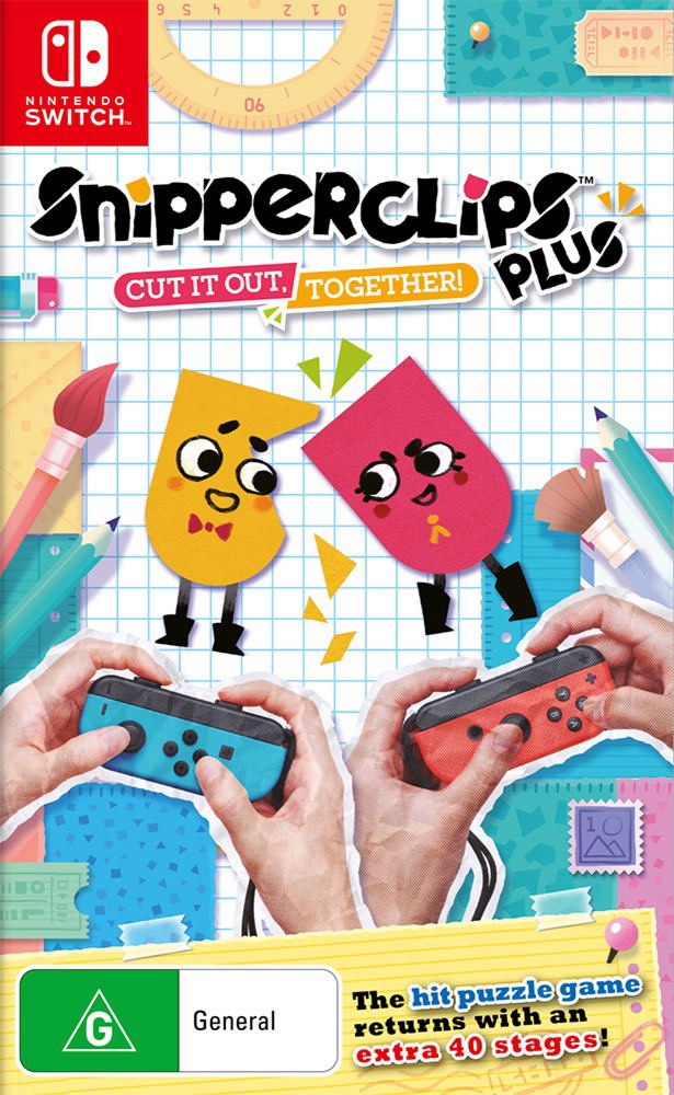 snipperclips plus: cut it out, together!