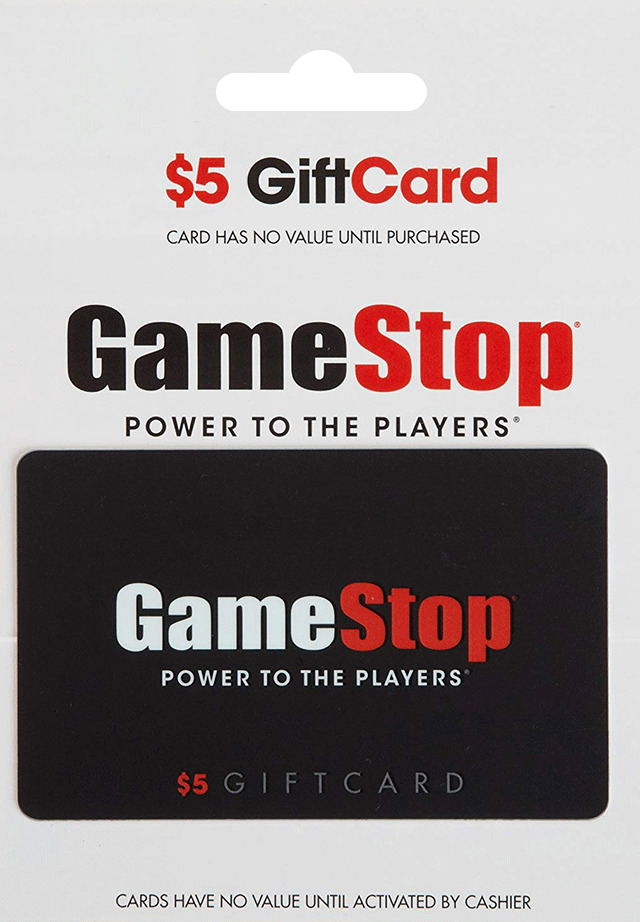 gamestop gift card $5 digital