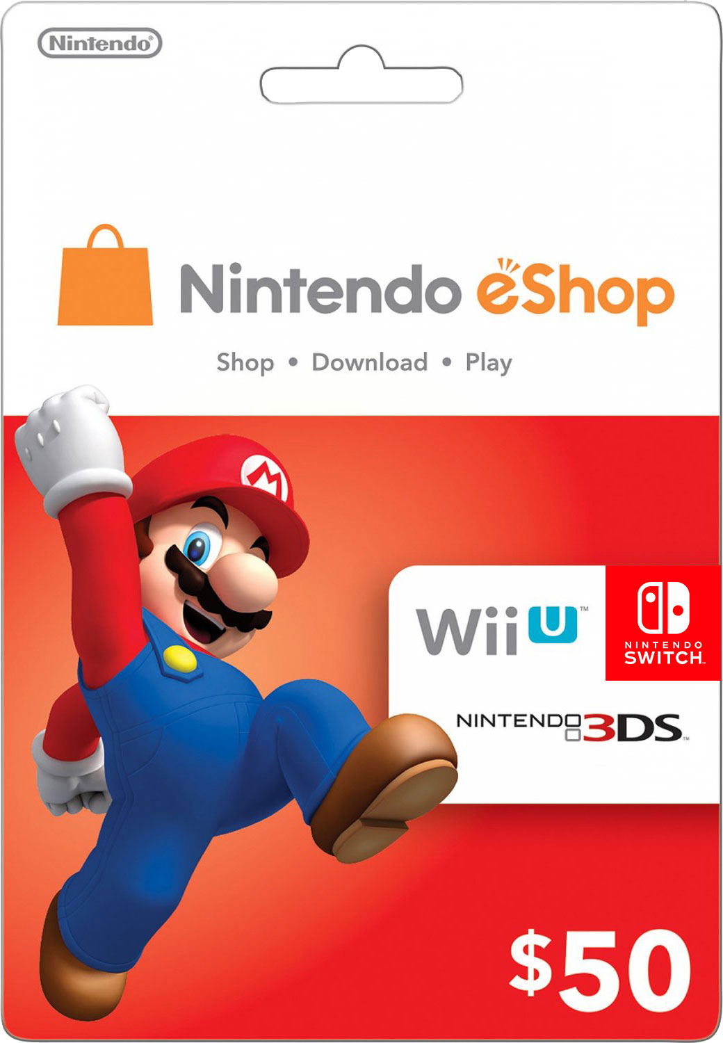 Nintendo eShop Card 50 USD | USA Account digital