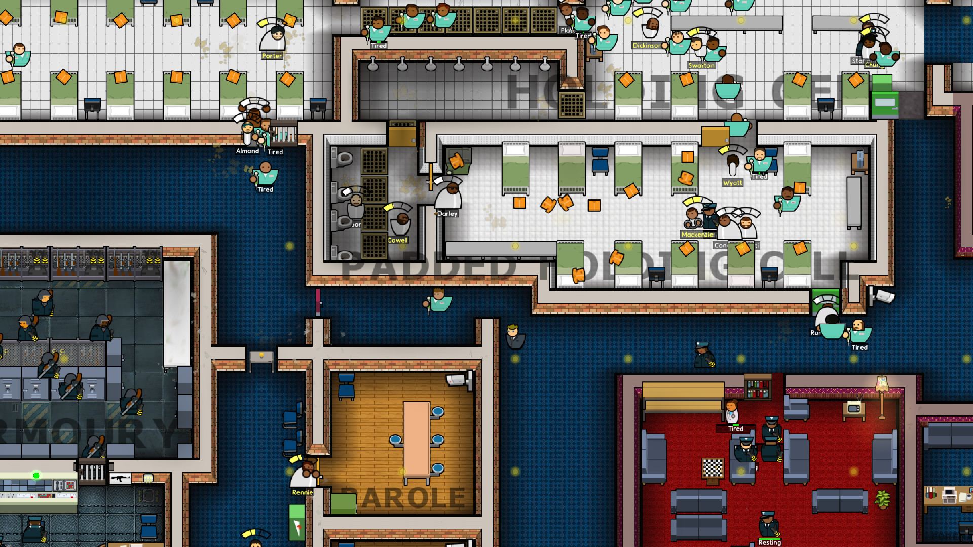 prison architect psych ward