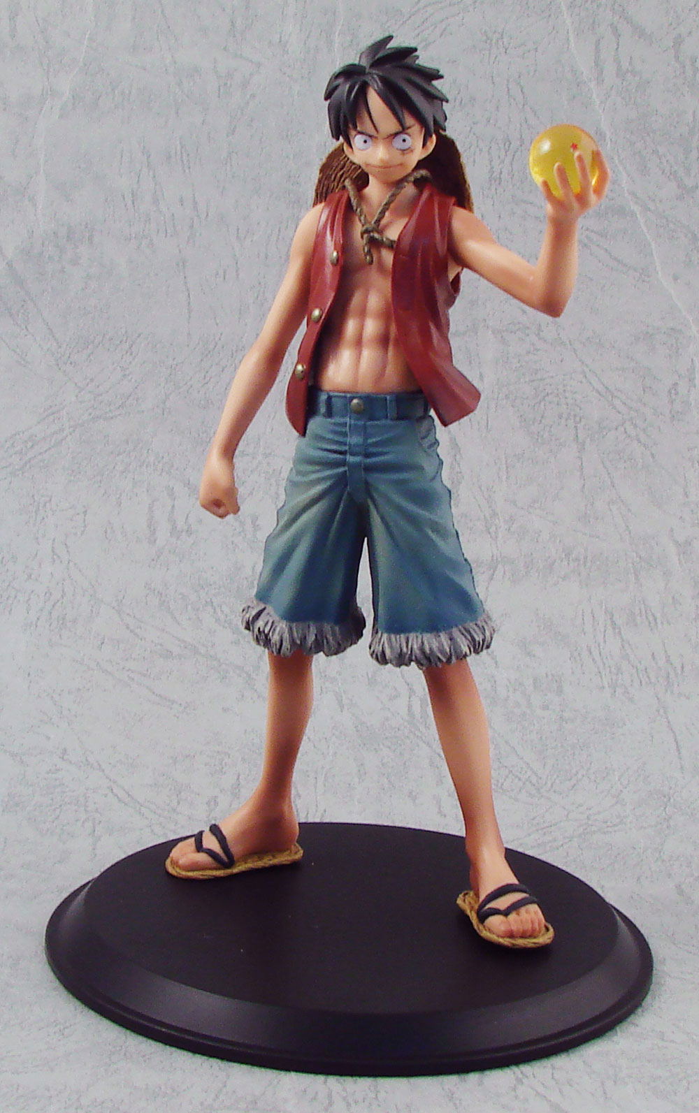 Dragon Ball X One Piece Kai Dx Pre Painted Figure Luffy