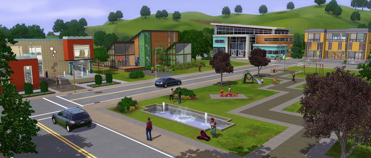 the sims 3 town life