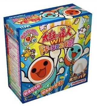 Taiko No Tatsujin Wii Dodoon To 2 Yome Bundle W Tatacon