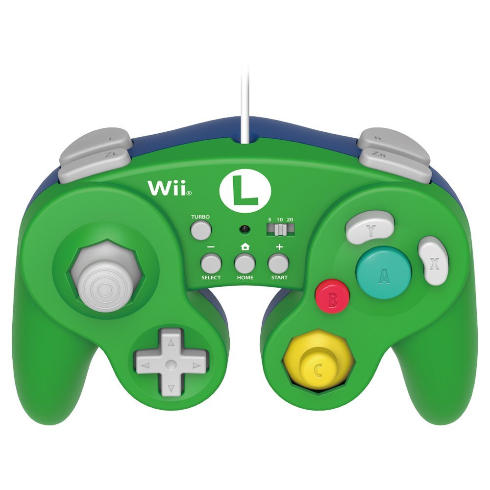 Classic Controller For Wii U Luigi