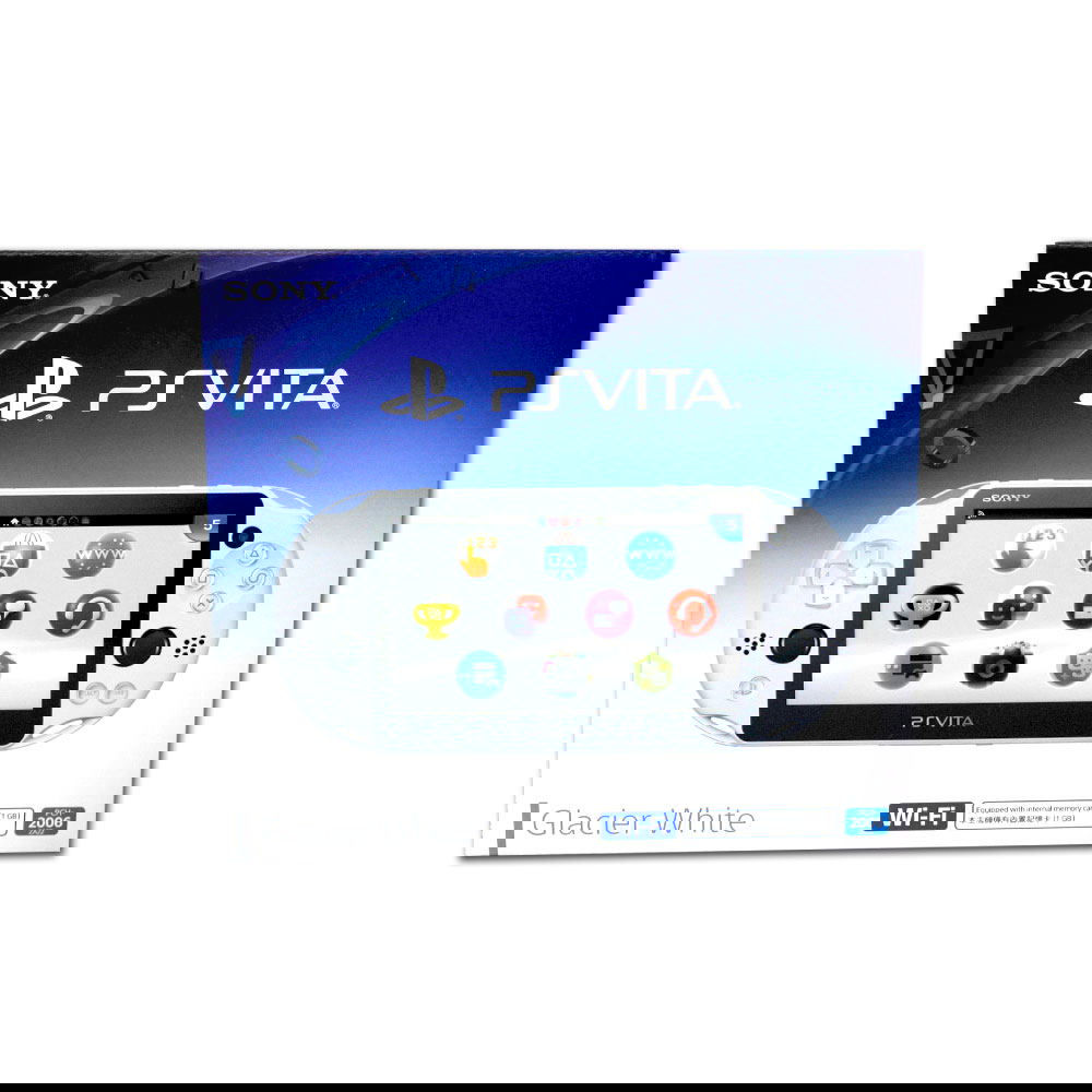 Ps Vita Playstation Vita New Slim Model Pch 06 Glacier White