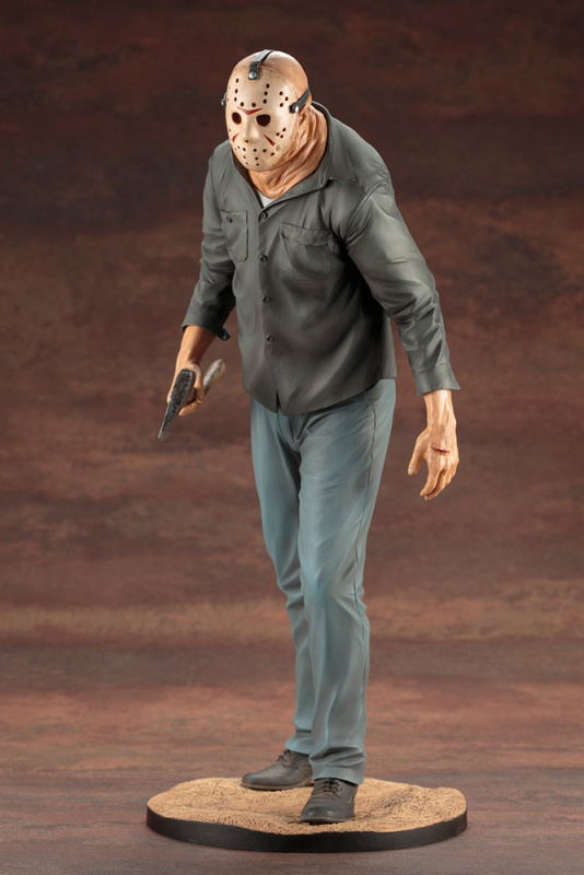 Artfx 1 6 Scale Pre Painted Figure Jason Voorhees Friday The 13th Part 3 Ver