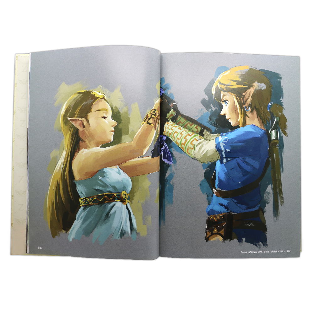 The Legend Of Zelda Breath Of The Wild Master Works 30th Anniversary Book Vol 3