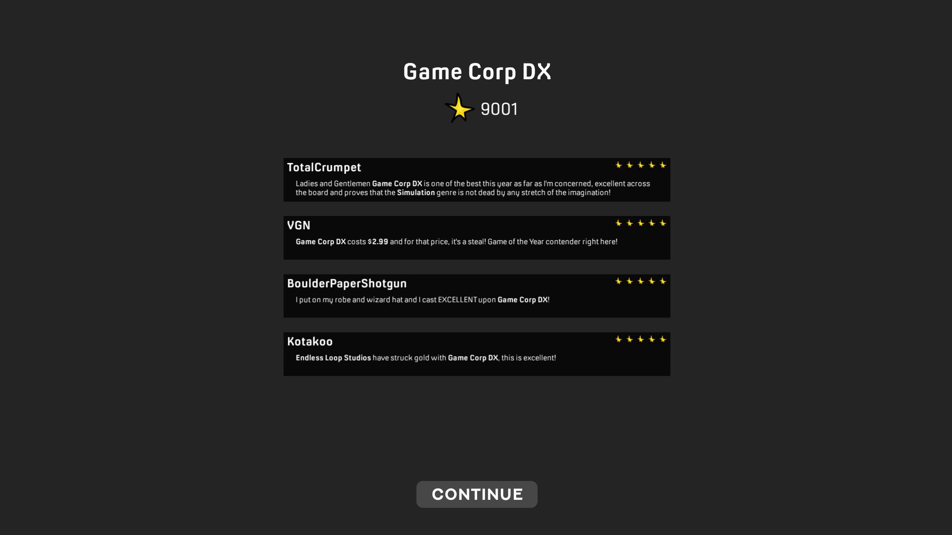 game corp dx steam