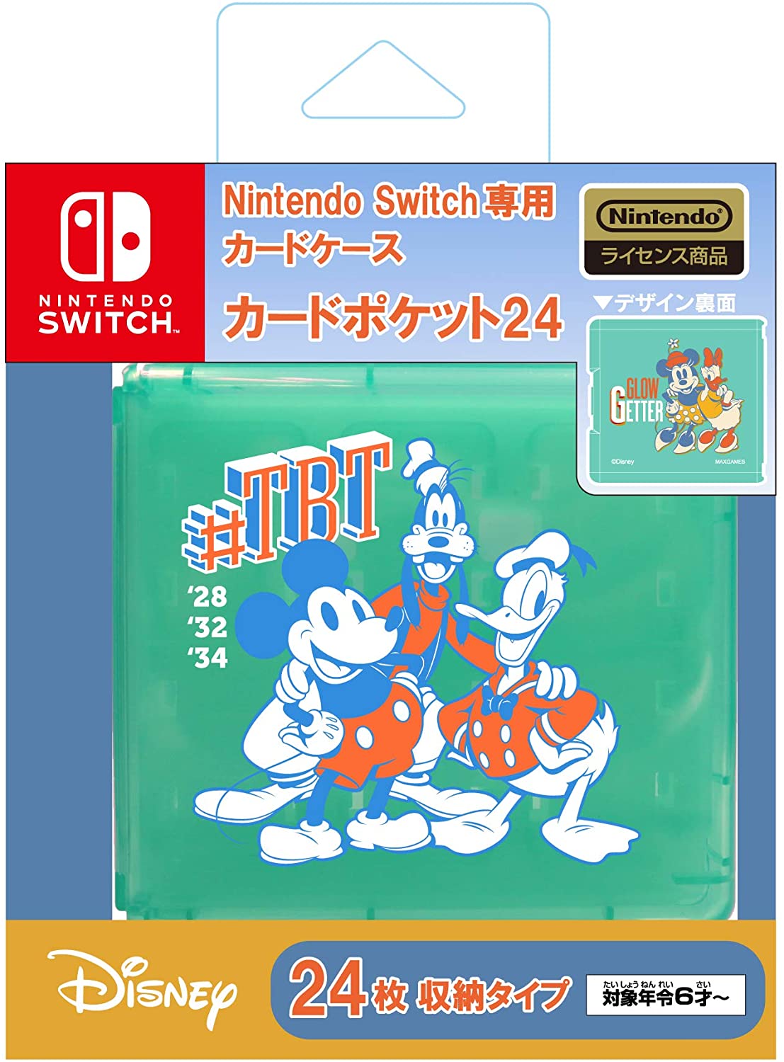 Nintendo Switch Card Pocket 24 Mickey Friends