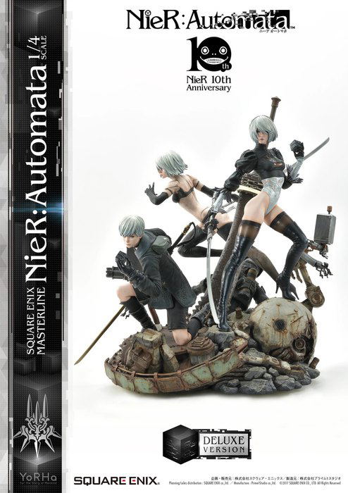 Square Enix Masterline Nier Automata 1 4 Scale Pre Painted Figure Deluxe Version