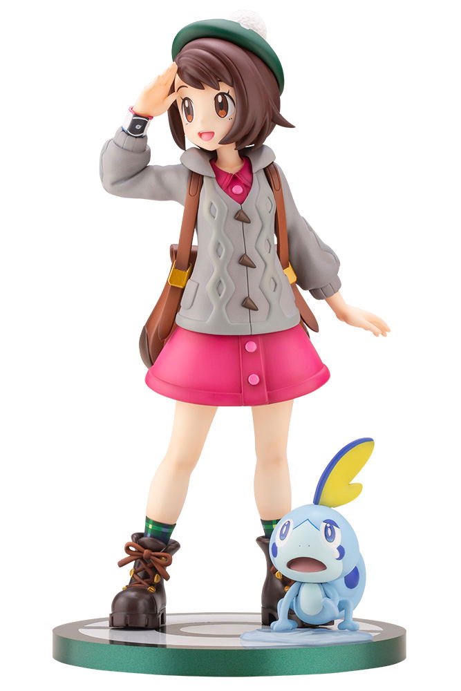 Artfx J Pokemon Series 1 8 Scale Pre Painted Figure Gloria With Sobble