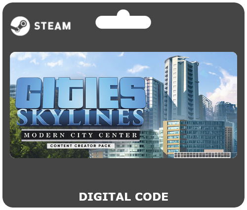 Cities Skylines Content Creator Pack Modern City Center Dlc Steam Digital