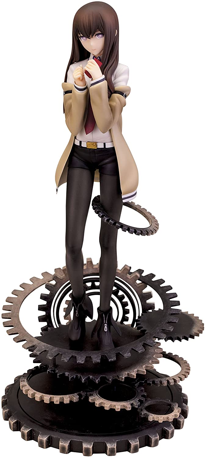 Steins Gate 1 7 Scale Pre Painted Figure Makise Kurisu Re Run