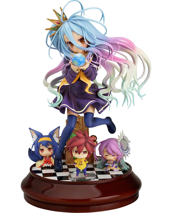 No Game No Life 1 7 Scale Pre Painted Figure Shiro Re Run