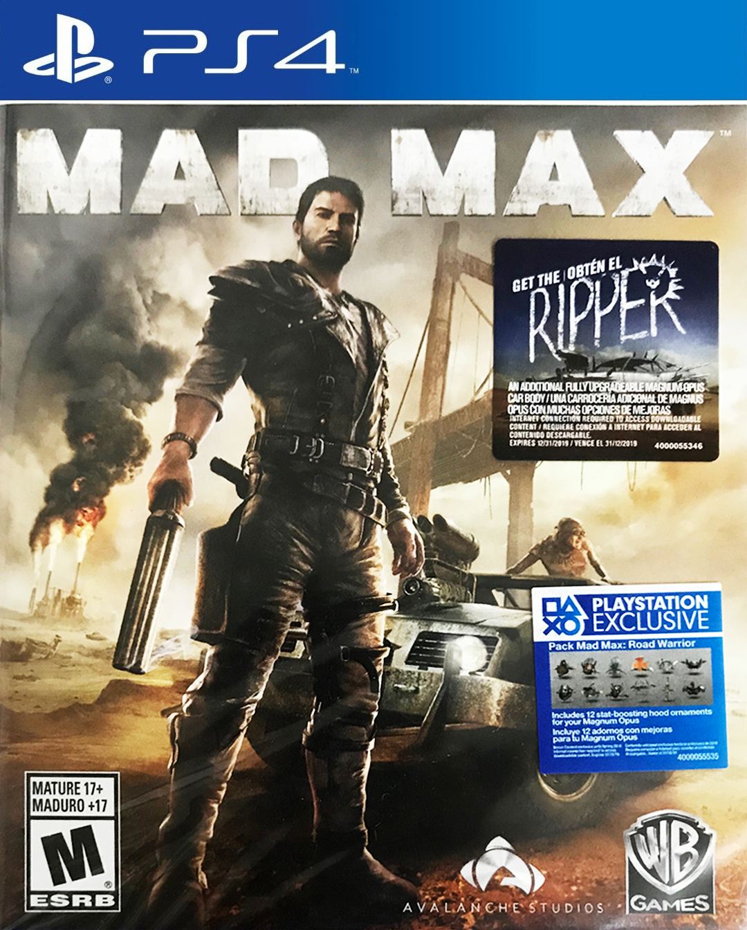 mad max video game ps4