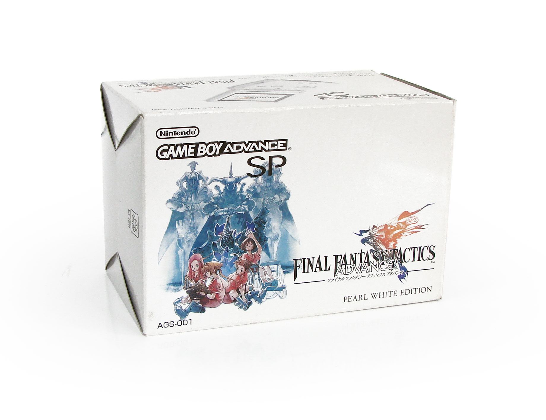 Game Boy Advance Sp Final Fantasy Tactics Pearl White Limited Edition 110v