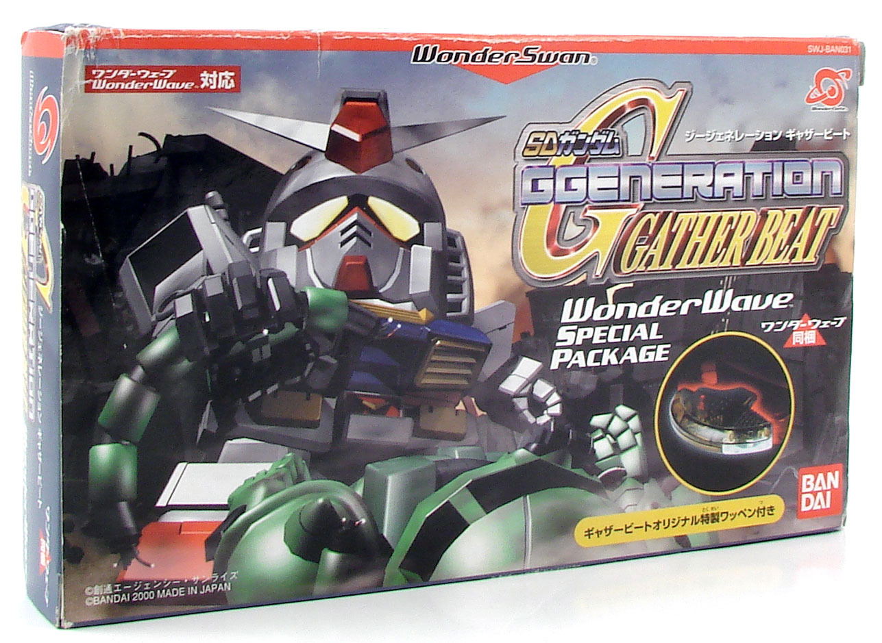 Sd Gundam G Generation Gather Beat Wonderwave Edition