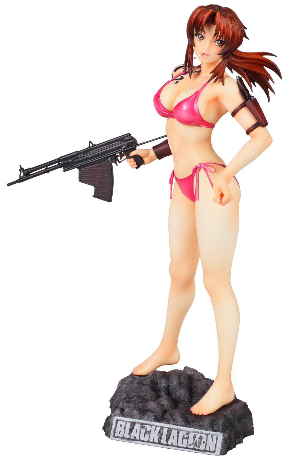 Black Lagoon 1 6 Scale Pre Painted Pvc Figure Revy Swimwear Version