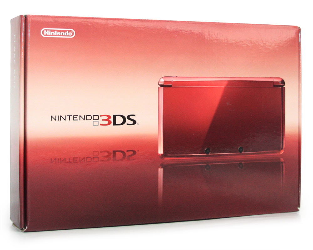 nintendo 3ds red