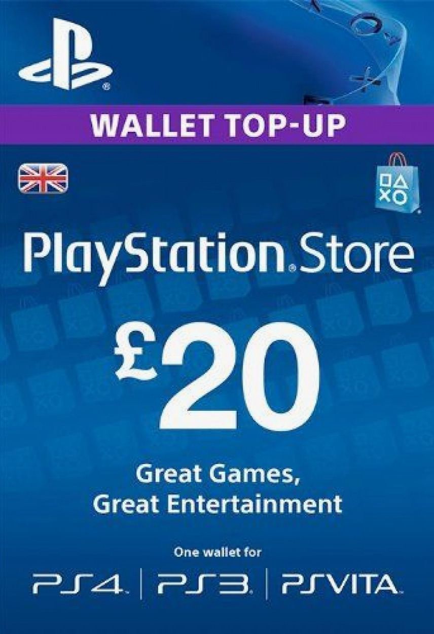 20 pound playstation gift card