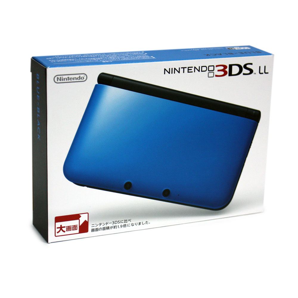 Nintendo 3ds Ll Blue X Black