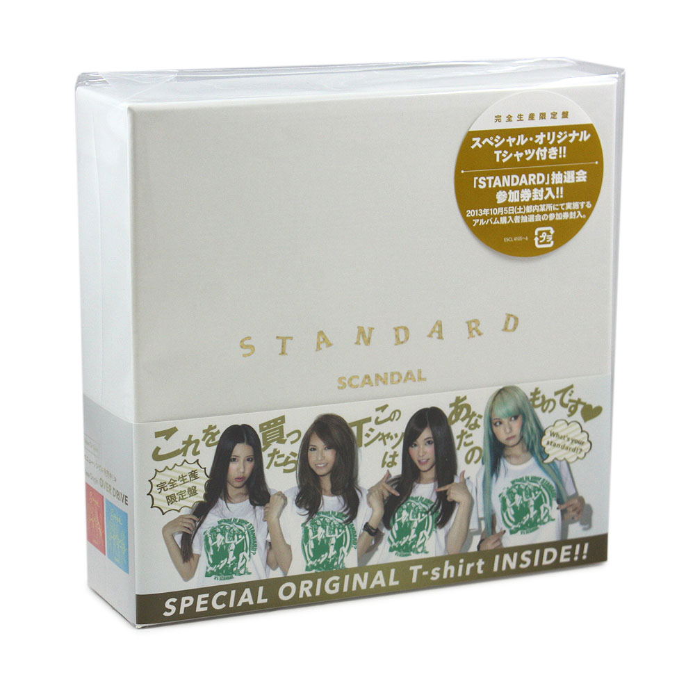 J Pop Standard Cd T Shirt Limited Edition Scandal