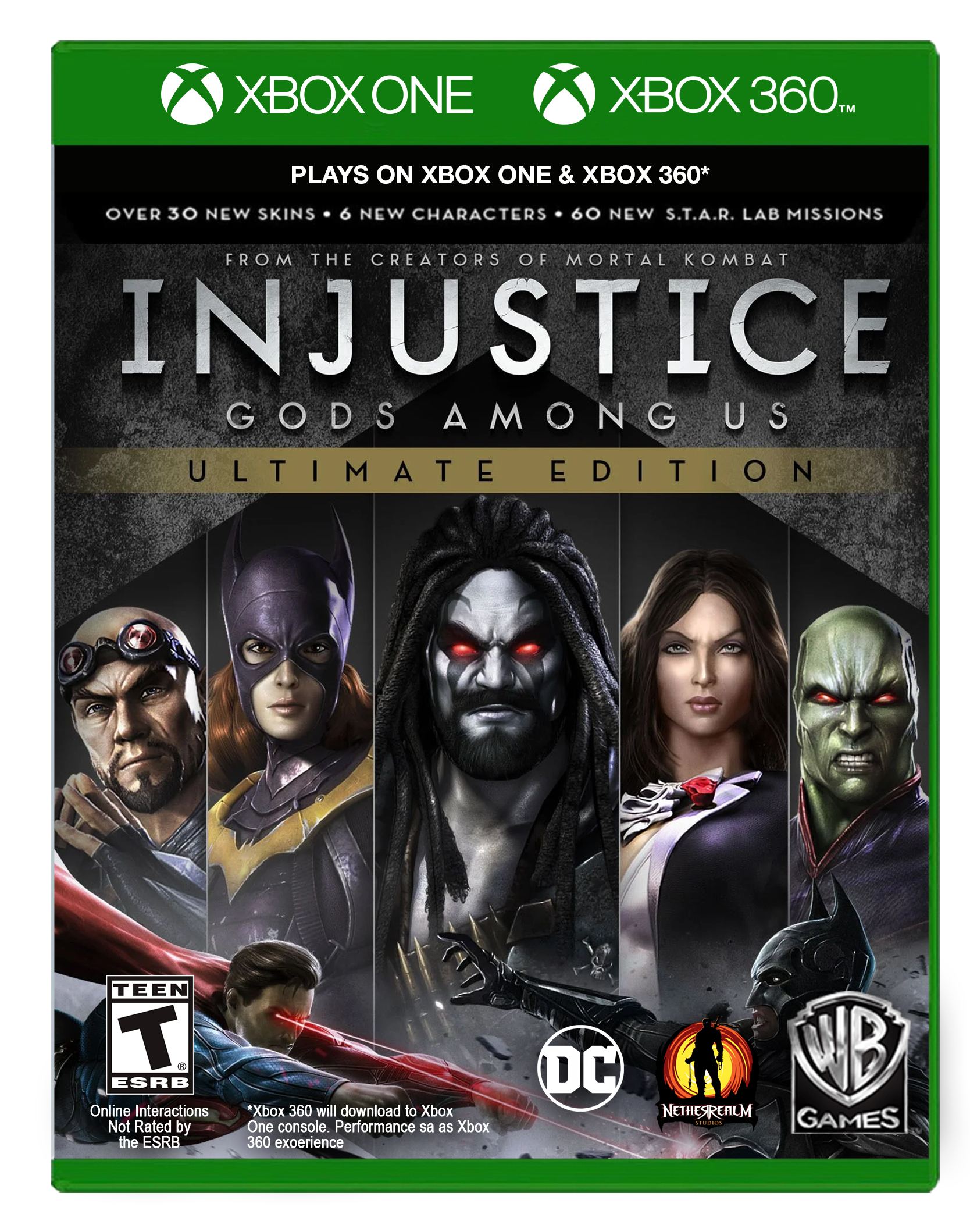 injustice gods among us ultimate edition xbox one