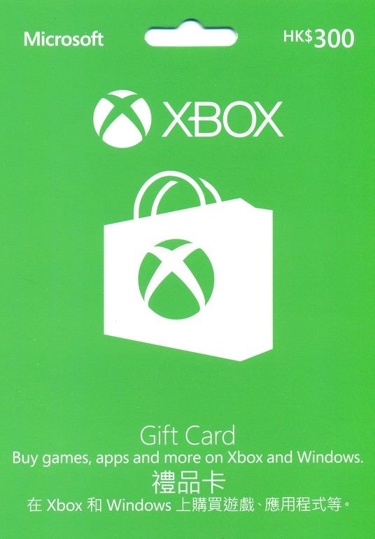 xbox one online gift card