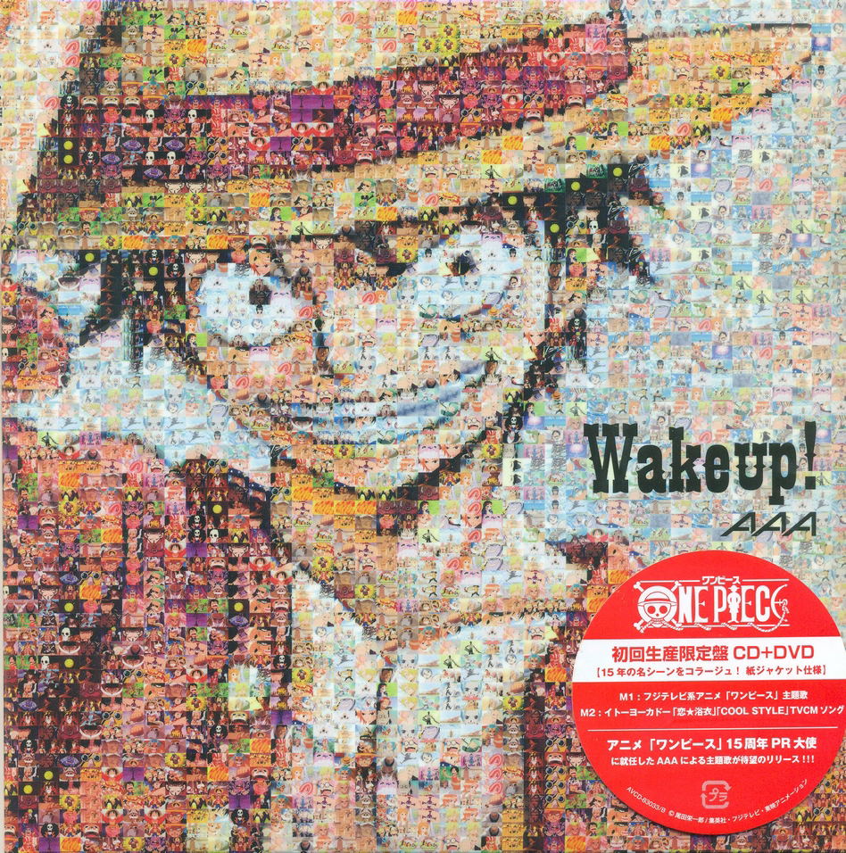 J Pop Wake Up Cd Dvd Limited Edition Type A One Piece Ver a