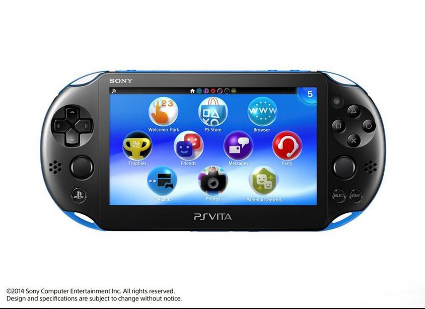 Ps Vita Playstation Vita New Slim Model Pch 06 Blue Black